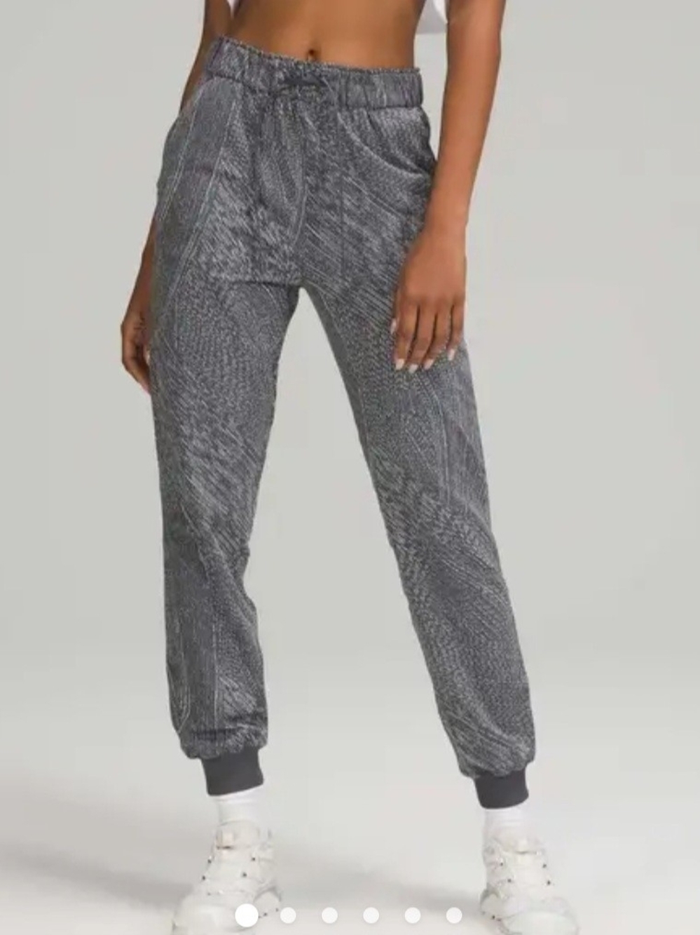 lululemon athletica Women's Charcoal High Rise Jogger Pants
